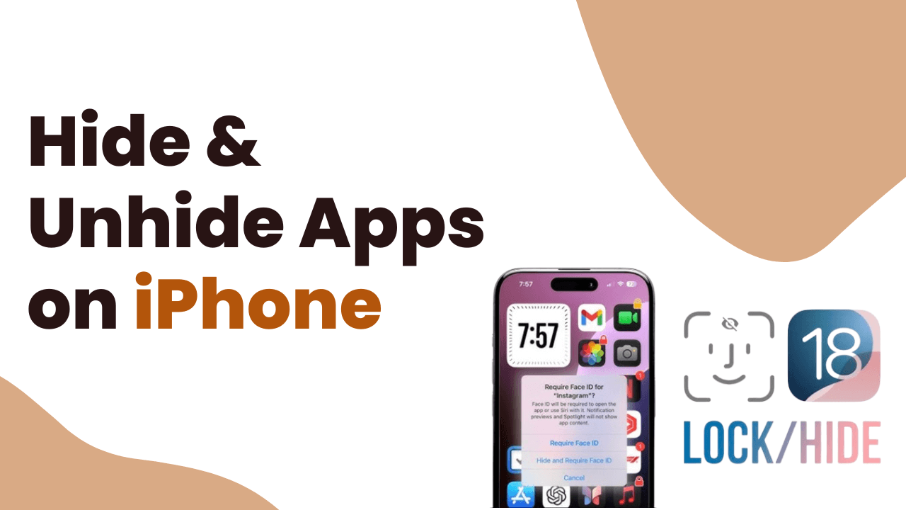 Hide & Unhide Apps on iPhone