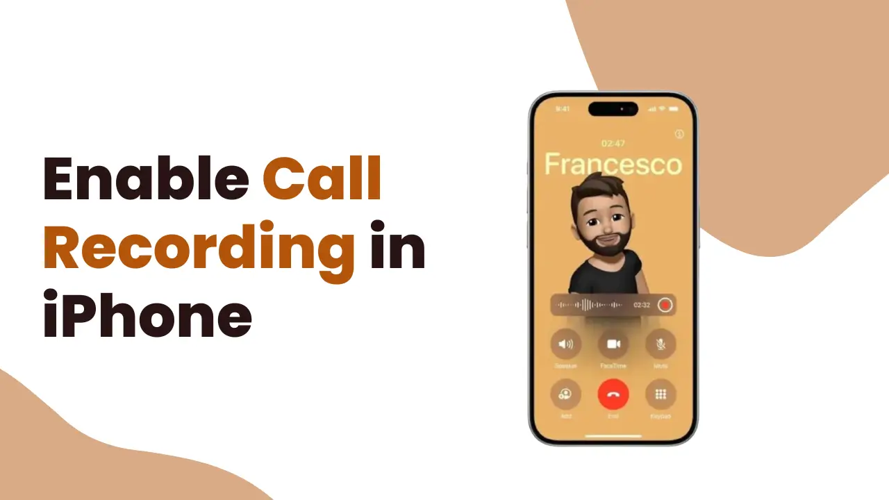 Enable Call Recording in iPhone