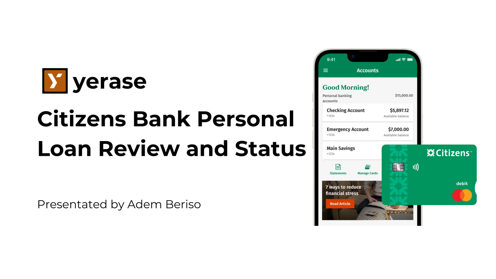 Citizens Bank Personal Loan Review