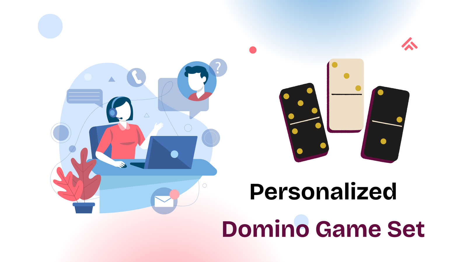 Personalized Domino Game Set