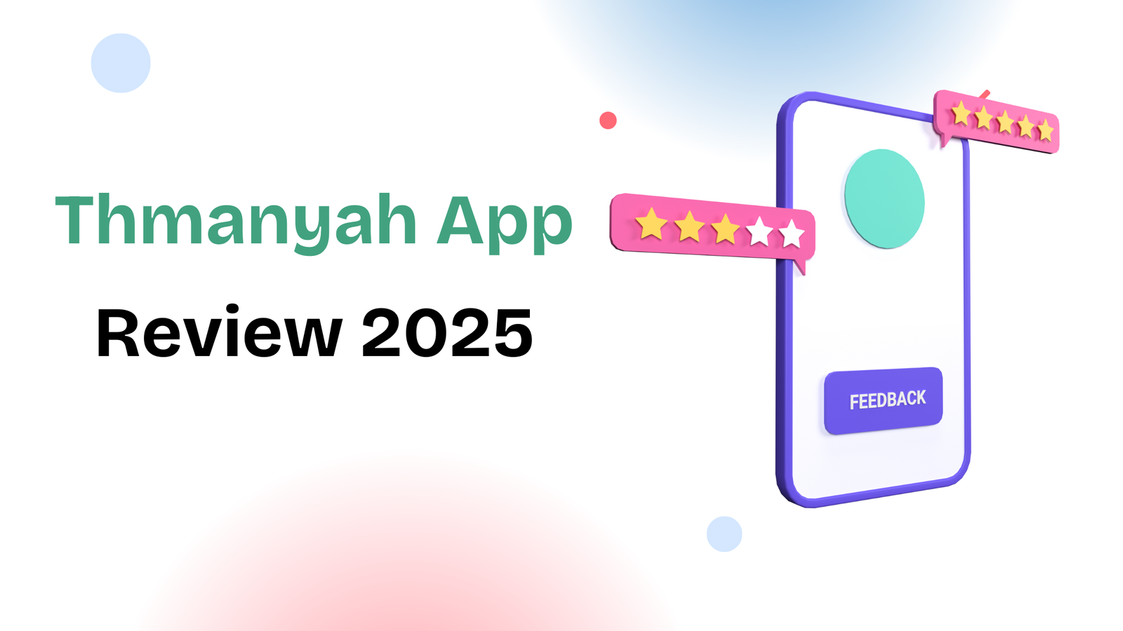 Thmanyah App Review